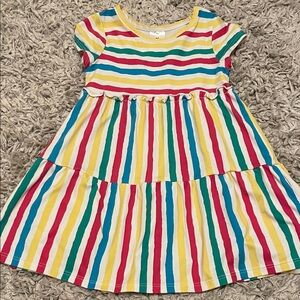 Member’s Mark Colorful Striped Dress, Size 3T